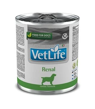 Лікувальний вологий корм для собак Farmina Vet Life Renal для підтримки функції нирок, 300 г