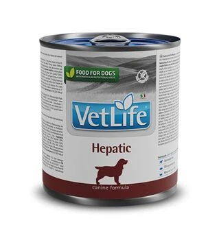 Лечебный влажный корм для собак Farmina Vet Life Hepatic при хронической печеночной недостаточности, 300 г