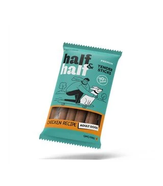Лакомства для собак Half&amp;Half мясные палочки с курицей, 100 г