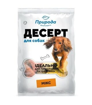 Ласощі для собак Природа Десерт мікс, 550 г
