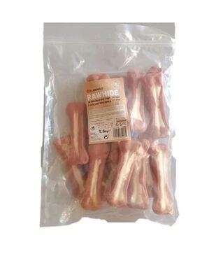 Лакомство для собак Flamingo жевательные кости, обернутые мясом кролика, 15 см, 1,6 кг