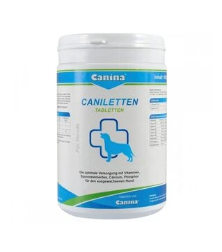 Витаминно-минеральный комплекс для собак Canina Caniletten, 500 шт