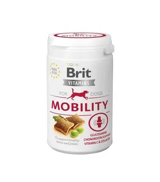 Вітаміни для собак Brit Care Brit Vitamins Mobility для підтримки здоров&rsquo;я кісток і суглобів, з лососем, 150 г