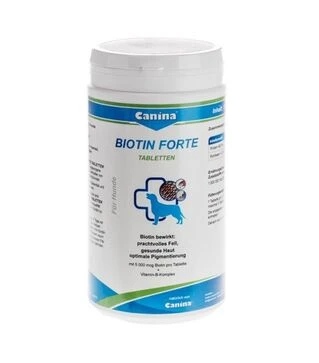 Вітамінний комплекс для собак Canina Biotin Forte Tabletten для здоров&rsquo;я шерсті, з біотином, 210 шт