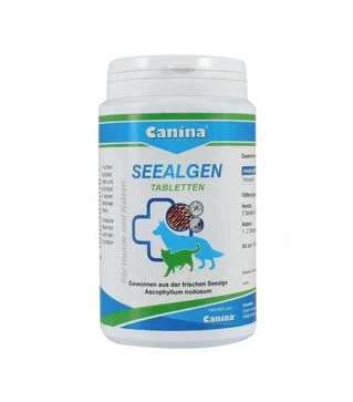 Витаминный комплекс для собак и кошек Canina Seealgen для здоровья шерсти, с морскими водорослями, 220 шт