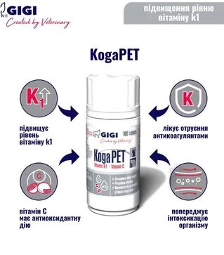 Добавки для собак GiGi KogaPET для підтримки дихальної системи, 100 шт
