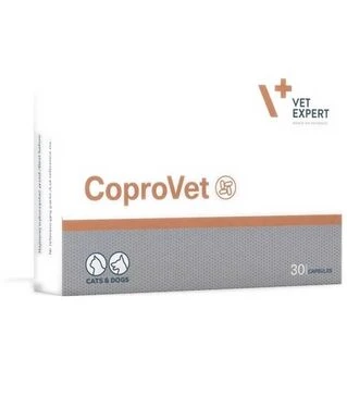 Капсули для собак і котів VetExpert КопроВет для вирішення проблеми копрофагії, 30 шт