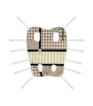 Попона післяопераційна для собак і котів CoLLaR № 0 кольорова, 32-60х30 см
