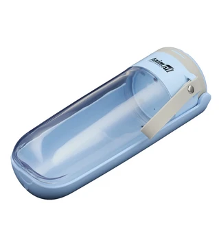 Бутылка-поилка для собак и кошек AnimAll EZ-2001 голубая, 380 мл
