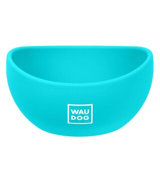 Миска для собак і котів WAUDOG Silicone блакитна, 250 мл