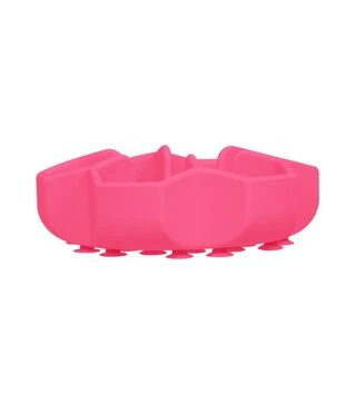 Миска для собак и кошек WAUDOG Silicone для медленного кормления, розовая, 450 мл