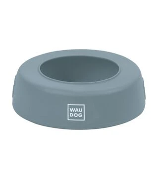 Миска-непроливайка для собак і котів WAUDOG Silicone сіра, 750 мл