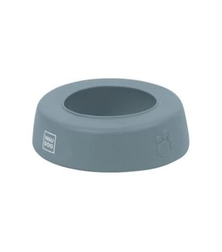 Миска-непроливайка для собак і котів WAUDOG Silicone сіра, 750 мл