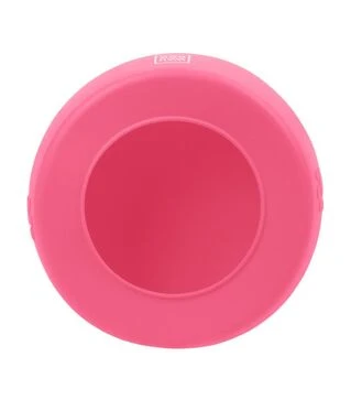 Миска-непроливайка для собак и кошек WAUDOG Silicone розовая, 750 мл