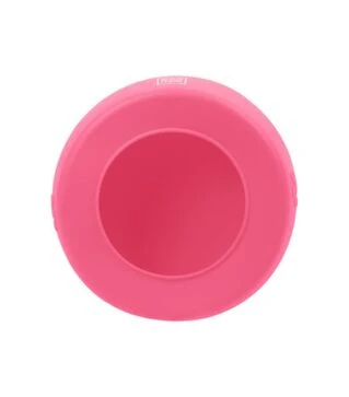 Миска-непроливайка для собак и кошек WAUDOG Silicone розовая, 750 мл