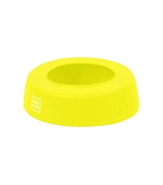 Миска-непроливайка для собак и кошек WAUDOG Silicone желтая, 750 мл