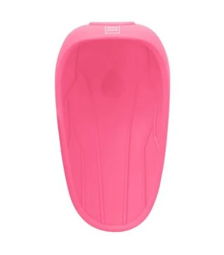 Поїлка-насадка на пляшку для собак і котів WAUDOG Silicone рожева, 165х90 мм