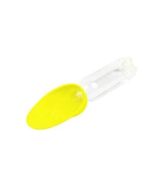 Поилка-насадка на бутылку для собак и кошек WAUDOG Silicone желтая, 165х90 мм