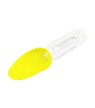 Поилка-насадка на бутылку для собак и кошек WAUDOG Silicone желтая, 165х90 мм