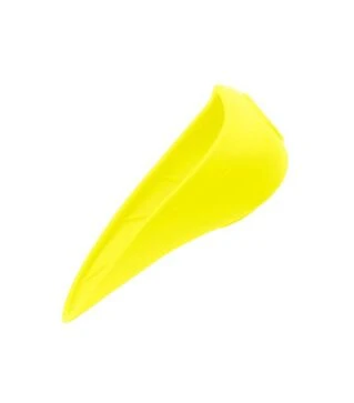 Поилка-насадка на бутылку для собак и кошек WAUDOG Silicone желтая, 165х90 мм