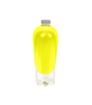 Поилка-насадка на бутылку для собак и кошек WAUDOG Silicone желтая, 165х90 мм