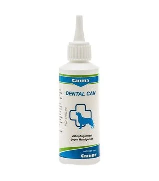 Лосьйон для собак Canina Dental Can для гігієни ротової порожнини та усунення неприємного запаху з пащі, 100 мл