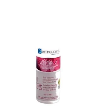 Мус для собак і котів Dermoscent ATOP 7 для догляду за шкірою, 150 мл