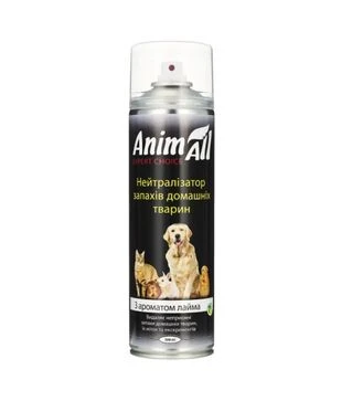Спрей AnimAll нейтрализатор запаха домашних животных, с ароматом лайма, 500 мл