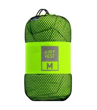 Подстилка для собак AiryVest 80х55 см, салатово-черная