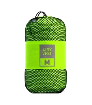 Подстилка для собак AiryVest 100х70 см, салатово-черная