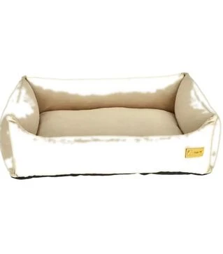 Лежак для собак HAPPY PET Basic, размер L, бежевый