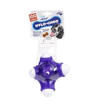 Игрушка для собак GiGwi Nylo-choo Кость Квадробон, 15 см
