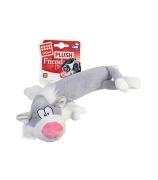 Игрушка для собак GiGwi Plush Friendz Кот с пищалкой, 63 см