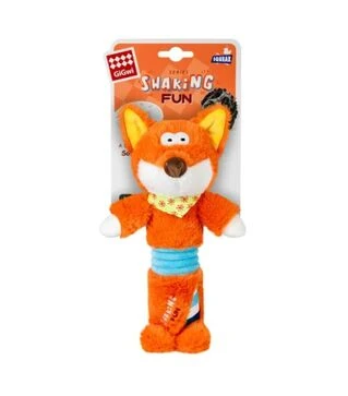 Іграшка для собак GiGwi Shaking Fun Лис з великою пищалкою, 32 см