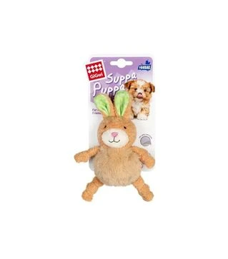 Игрушка для собак GiGwi Suppa Puppa Зайчик с мячиком внутри, 11 см