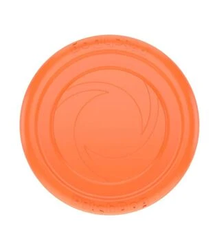 Игрушка для собак PitchDog Тарелка для апортировки, оранжевая, 24 см