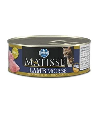 Влажный корм для кошек Farmina Matisse мусс с ягненком, 85 г