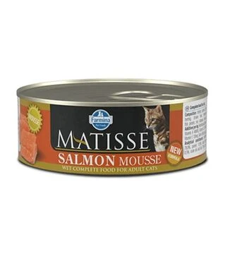 Влажный корм для кошек Farmina Matisse мусс с лососем, 85 г