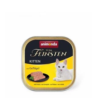 Беззерновий вологий корм для кошенят Animonda Vom Feinsten Kitten з птицею, 100 г