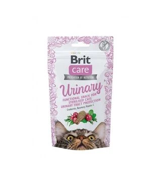 Ласощі для котів Brit Care Functional Snack Urinary для сечовидільної системи, з індичкою, 50 г