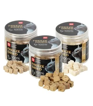 Лакомство для кошек WAUCAT Treats Freeze Dried куриное филе, 20 г