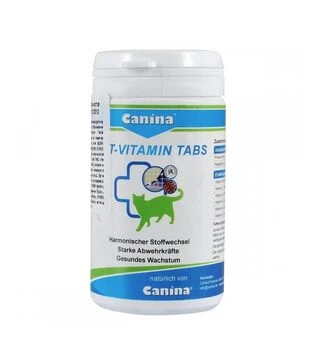 Вітамінний комплекс для котів Canina Cat-Vitamin Tabs, 100 шт