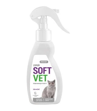 Спрей для котів ProVET SoftVet для привчання до туалету, 250 мл