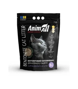 Наповнювач для котячих туалетів AnimAll бентонітовий гранульований, 5 кг