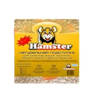 Наполнитель для кошачьих туалетов Hamster Лаванда супергранулы, 2 кг