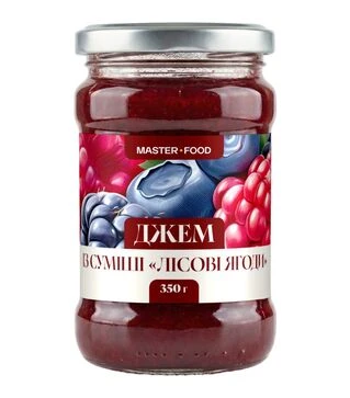 Джем Master Food з лісовими ягодами, 350 г