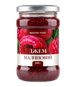 Джем Master Food малиновий, 350 г