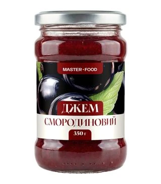 Джем Master Food чорна смородина, 350 г