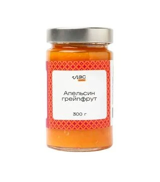 Джем Лас апельсин-грейпфрут, 300 г