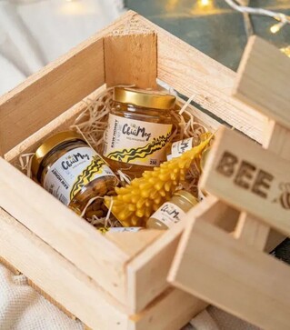 Подарунковий набір Свій мед здоров'я BEE HAPPY